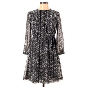 Ann Taylor LOFT Heart Print Dress